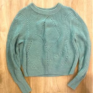 Aritzia cable knit sweater